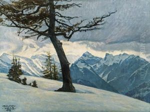 Winter In Den Alpen by Bruno Hess