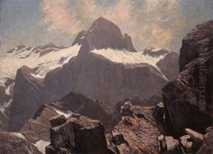 Der Triglav, Vom Gipfel Des Razans, Julische Alpen