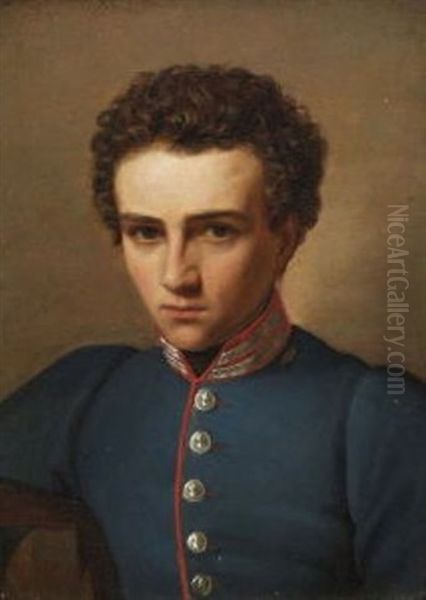 Bildnis Eines Jungen Mannes In Uniform - view 1