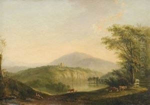 Seelandschaft Mit Ruine