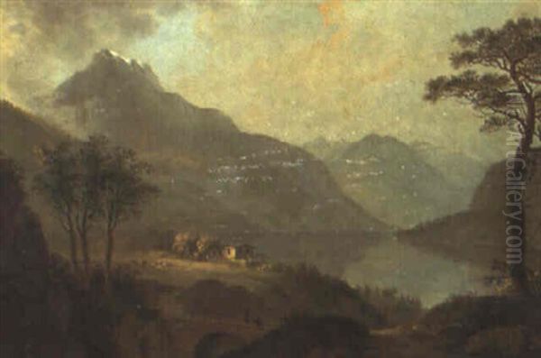Am Luganersee Mit Blick Gegen Porlezza - view 1