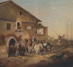 Abschied Vor Der Osteria