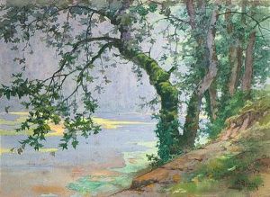 Paisaje by Antoine Barbier