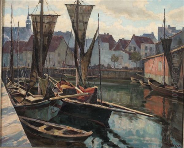 Boats In A Port - view 1