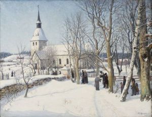 Ceremoni Vid Spanga Kyrka