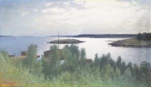 Utsikt Over Kalix Alv Utsikt Over Kalix Alv