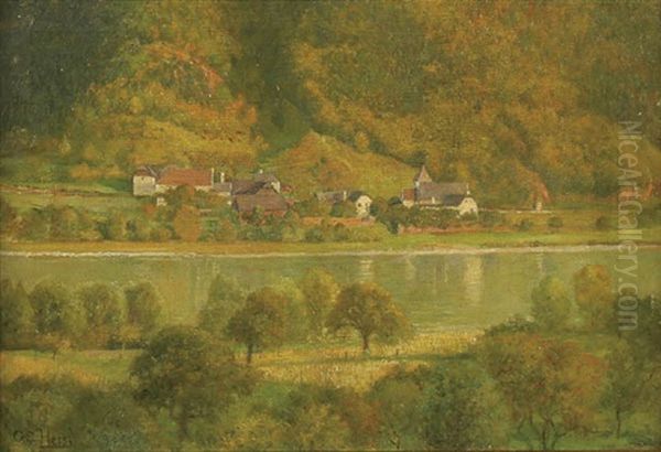 Village Along The River - view 1
