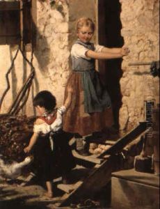 Sisters by Gustav August Hessl