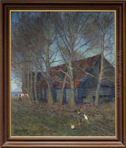 Vorfruhlings Sonne (?) by Carl Hessmert