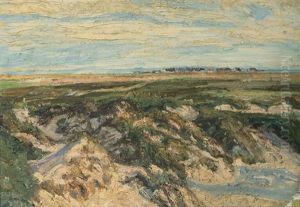 Village On Hiddensee by Carl Hessmert