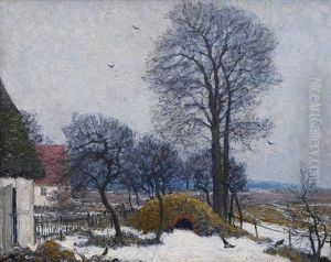 Winter Landscape In Pomerania Winter Landscape In Pomerania
