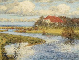 Sunny Day In Springtime by Carl Hessmert
