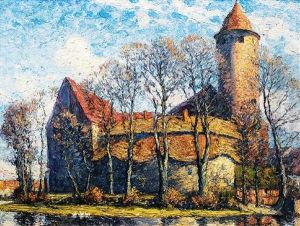 Schlos Schivelbein (swidwin) by Carl Hessmert