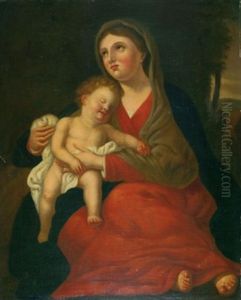 Madonna Mit Kind by Philipp Friedrich Von Hetsch