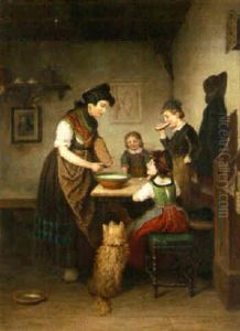 Preparing An Afternoon Meal