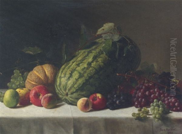 Still Life With Watermelon - view 1