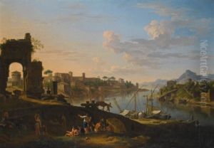 Capriccio Of The River Tiber In Rome