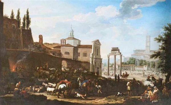 Campo Vaccio (forum Romanum) - view 1