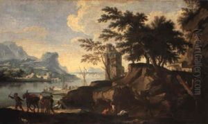 Paesaggio Con Rovine