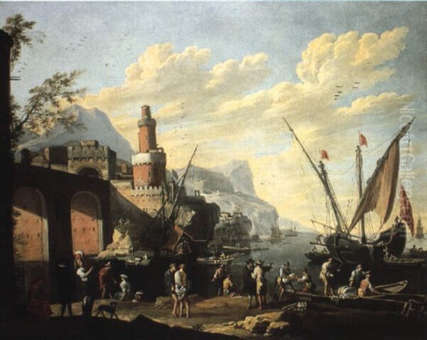 Scene De Port - view 1