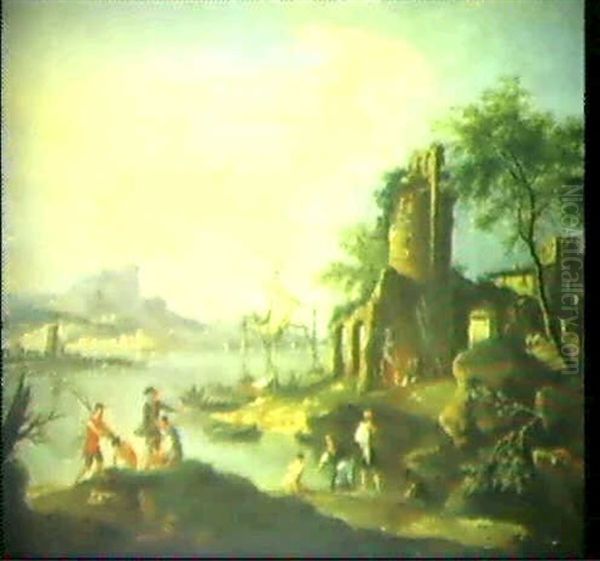 Belebte Kustenlandschaft - view 1