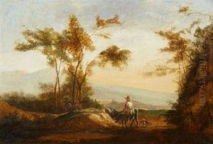 Southern Landscape With Shepherds by Willem de Heusch