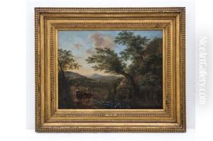 Paisaje Con Viajeros by Willem de Heusch