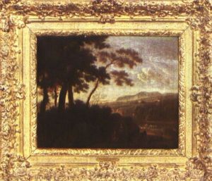 Hirtenpaar Bei Der Rast Am Bach by Willem de Heusch