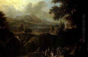 Le Christ Dans Un Vaste Paysage Le Christ Dans Un Vaste Paysage