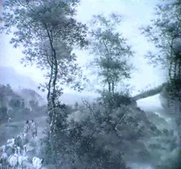 Paysage Boise Anime De Bergers - view 1