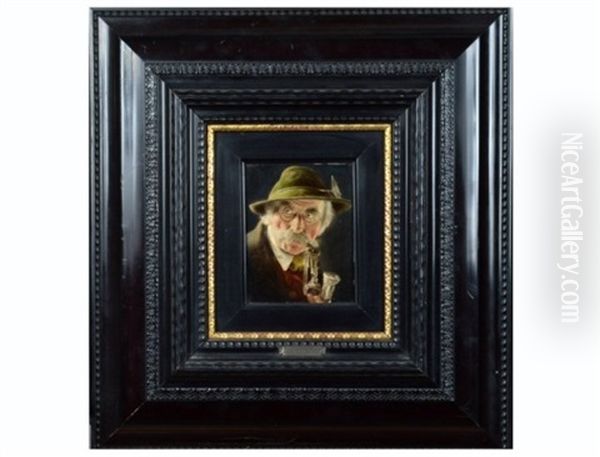 Untitled, Tyrolean Gentleman With Pipe - view 1