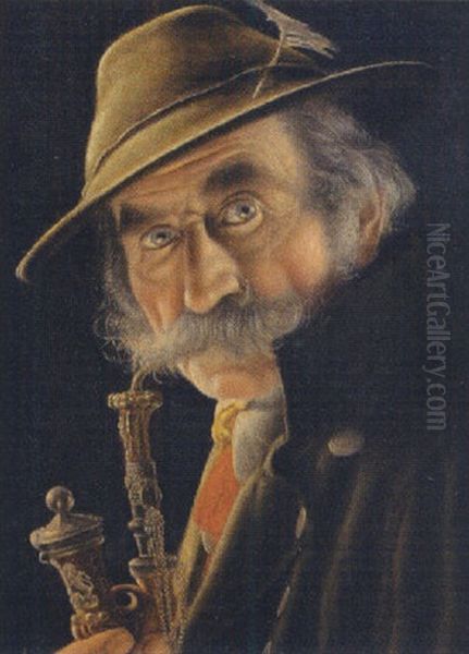 Elderly Peasant - view 1