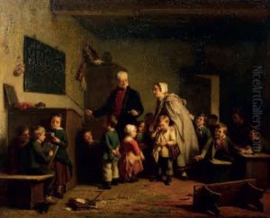 Le Maitre D"ecole by Theodore Bernard de Heuvel