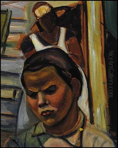 My Housekeeper's Daughter / Ploughing The Field (verso) - view 1