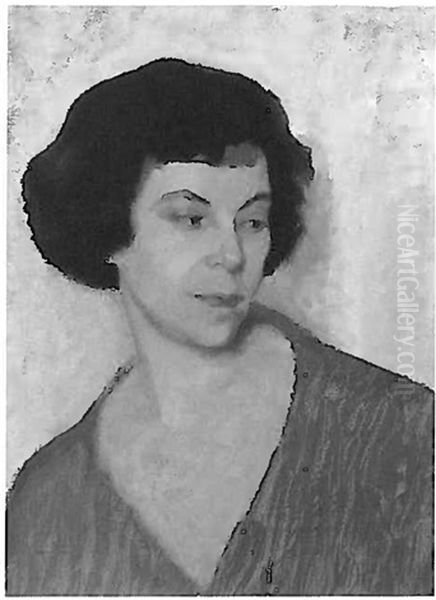 Portrait Of Mabel Lockerby (recto), Portrait Of Artist's Niece (verso) - view 1