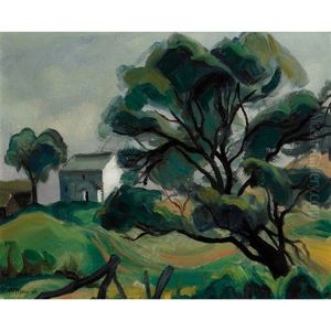 Farm House In The Hills by Efa Prudence Heward