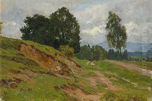 Landschaft Bei Kochel by Paul Hey