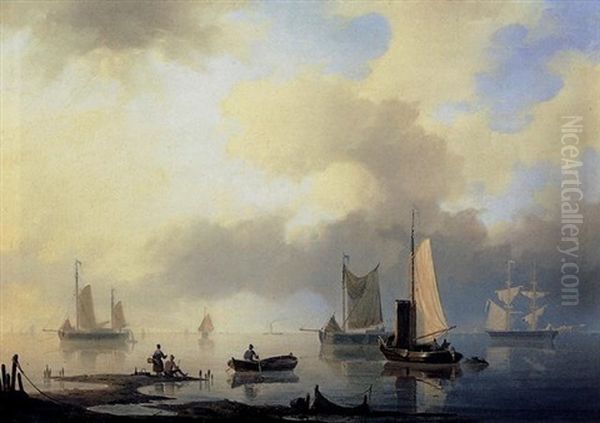 Shipping On A Calm Sea - view 1