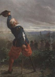 Der Patriot. Szene Aus Dem Dreisigjahrigen Krieg by August Jacob Theodor von Heyden