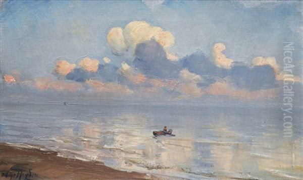 Clouds Over The Beach - view 1