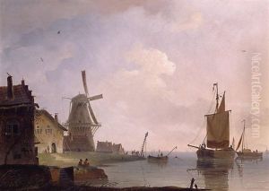 Fischerdorf An Der Scheldemundung