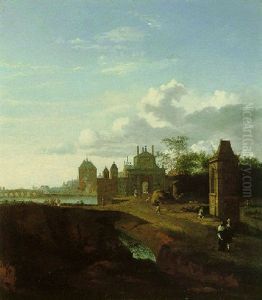 Brussels: A Capriccio Of The Porte Du Rivage