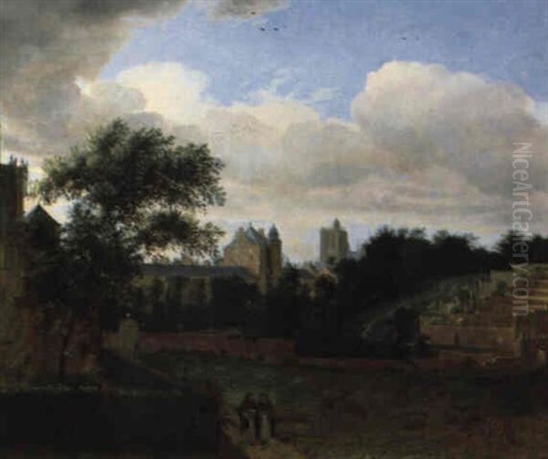Garten Des Alten Palais In Brussel - view 1