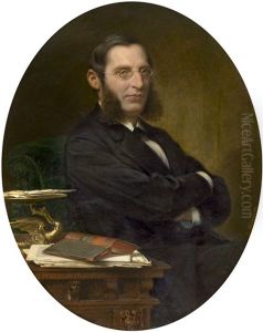 Reprasentatives Bildnis Eines Gelehrten Herrn by Otto Johann Heinrich Heyden