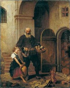Der Kerkermeister Und Seine Tochter by Otto Johann Heinrich Heyden
