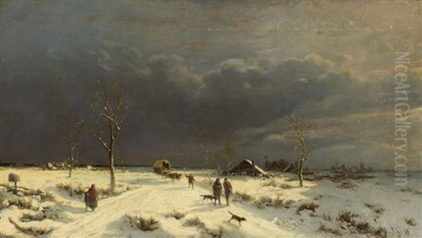 Vor Dem Schneesturm - view 1