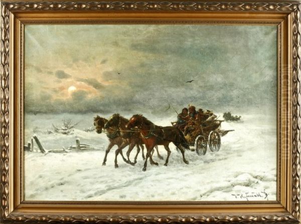 Die Troika Im Schnee - view 1