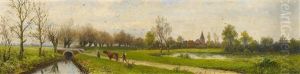 Landschaft Am Niederrhein by Friedrich Josef Nicolai Heydendahl