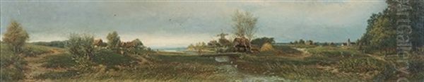Landscape With Windmill - view 1