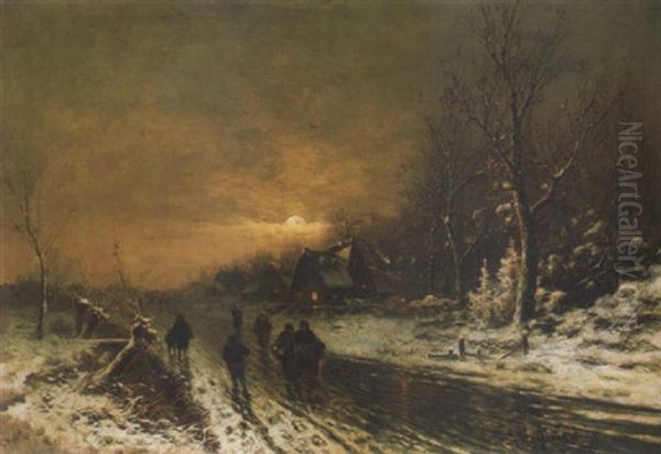 Este A Faluban (evening In The Village) - view 1